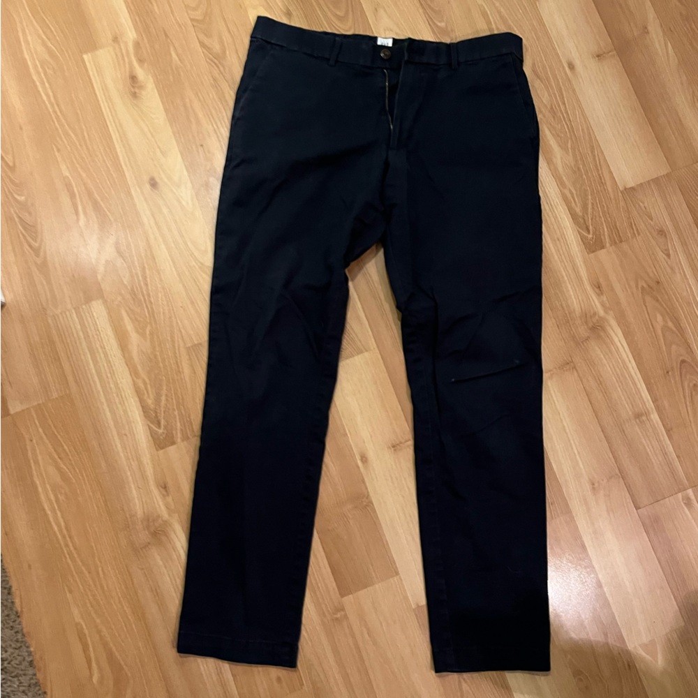 GAP Navy Slim-Fit Trousers